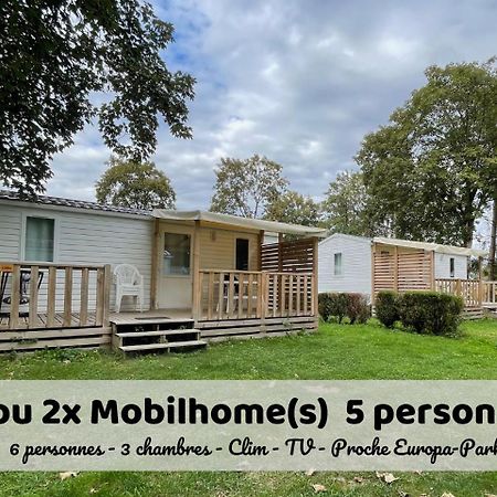 Chez Philippe Et Sylvie - 2 Bungalows Pour 5 Proche Europa-Park Boofzheim Luaran gambar